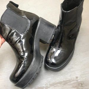 Vagabond Dioon Patent Leather Boots